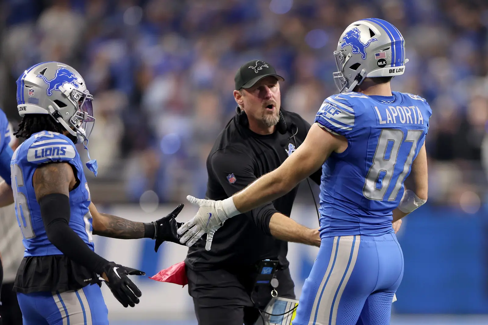 Dan Campbell răspunde tensiunii din spatele lui Sam LaPorta